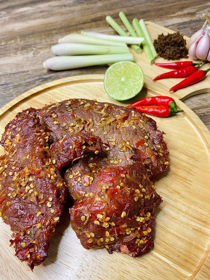 Chế biến bò một nắng Gia Lai