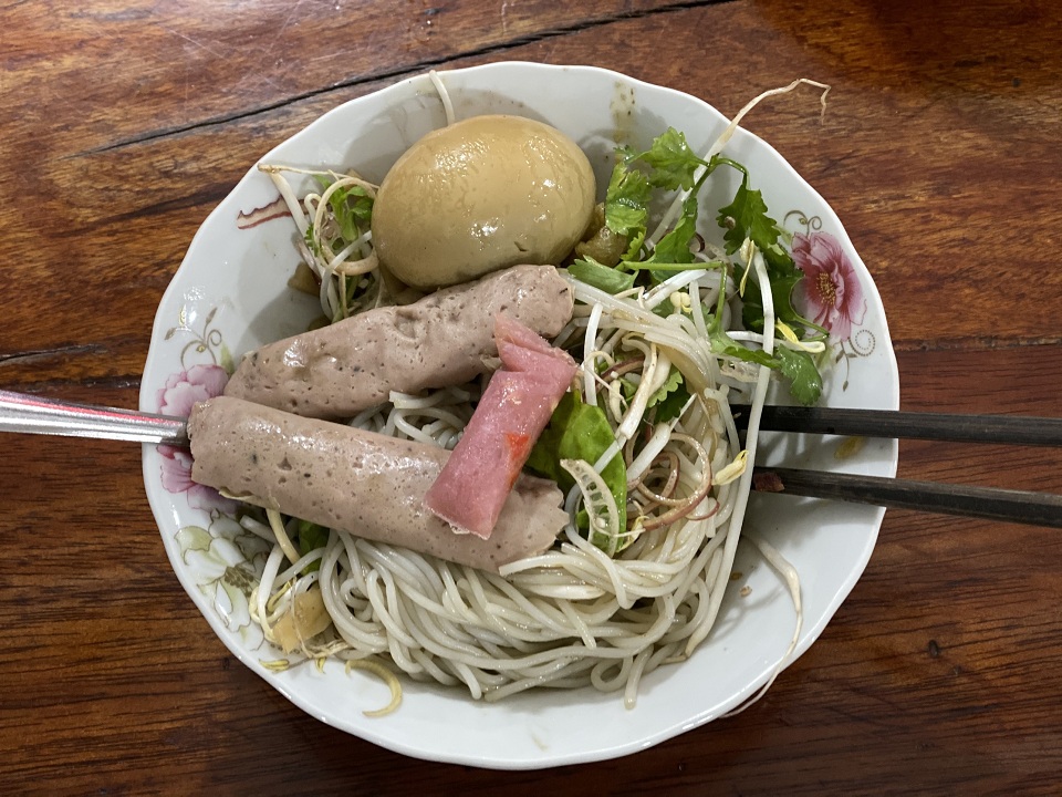 Bún mắm nêm Gia Lai đặc sản