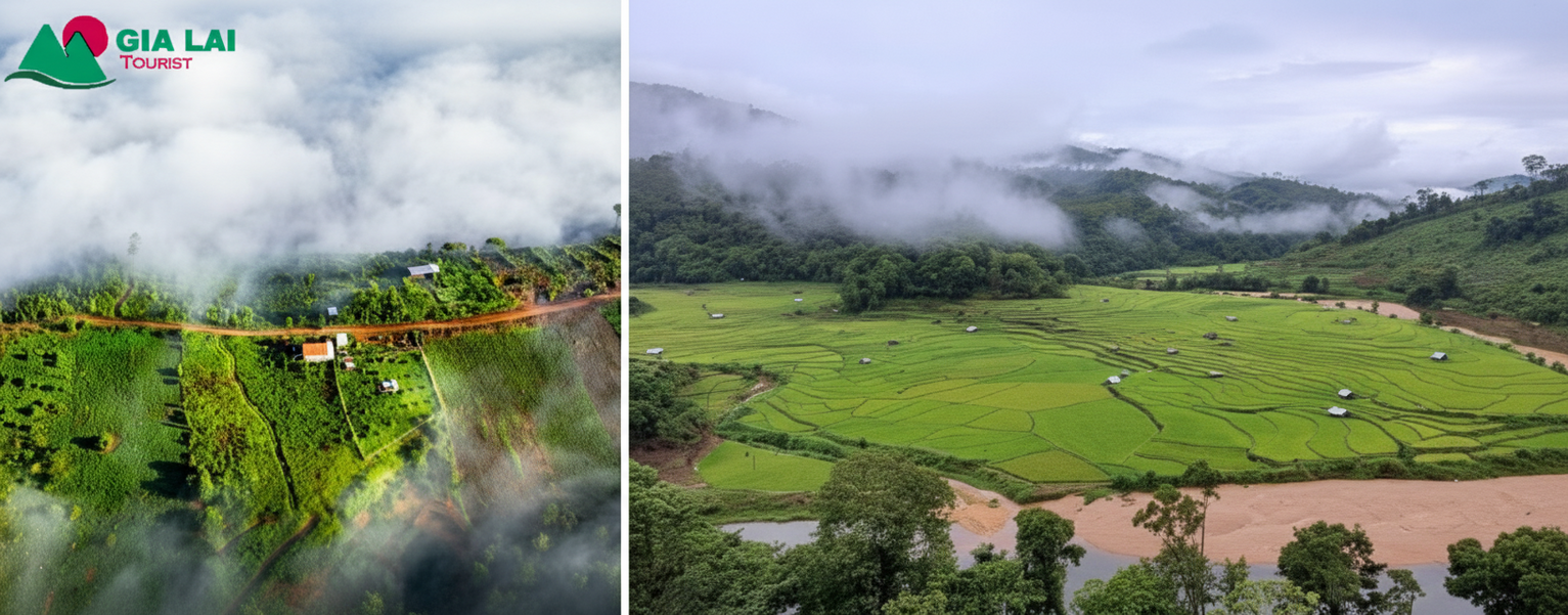 Khu 37 hộ Măng Đen mây