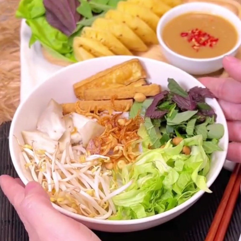 Tô bún mắm nêm Gia Lai